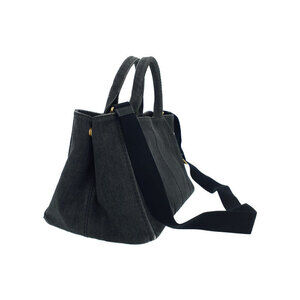 Prada Bag Denim Canapa Tote